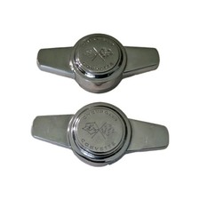 56-62 Corvette Hubcap Spinners 2 Used Originals -re-chromed- Gm 3725239 56-62 Corvette Hubcap Spinners 2 Used Originals -re-chromed- Gm 3725239