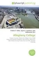 Frederic P. Miller (U. A.) | Allegheny College | Taschenbuch | Englisch (2026)