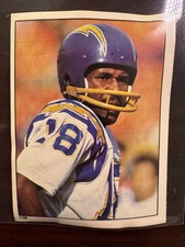 1981 Topps NFL Album Sticker #108 Charlie Joiner - San Diego Chargers