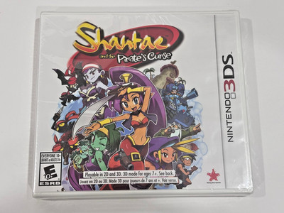 Shantae and the Pirate's Curse - Nintendo 3DS   New & Factory Sealed!