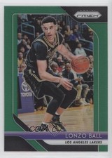 2018-19 Panini Prizm Green Prizm Lonzo Ball #294 1b9b