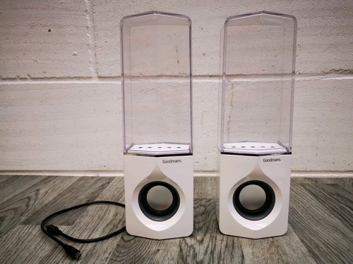 Goodmans Bluetooth Aqua Water Speakers - White (347113) - Picture 1 of 11