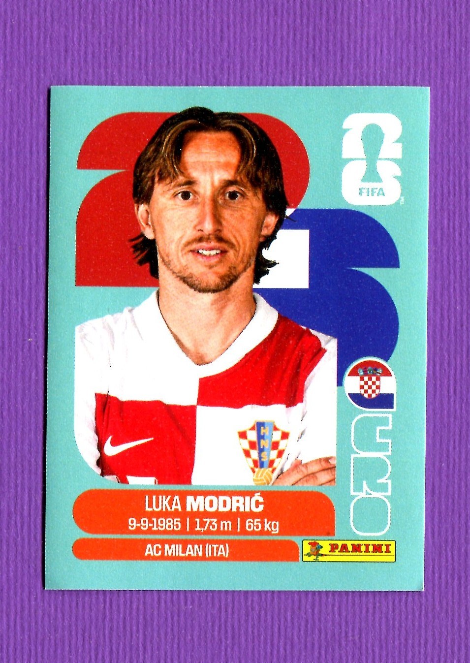 WORLD CUP 2026 -Panini- Figurina CRO9 - MODRIC - CROATIA