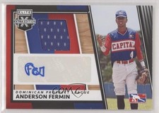 2022 Panini Elite Extra Edition Anderson Fermin #DMS-AF Auto 0j81