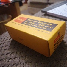 Vintage Kodak Ready Mounts for 24x36 mm  transparencies ,slides,Box of 50 