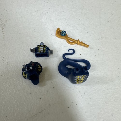 Lego - Minifigure Scala Ninjago con Bastone Serpente (njo040) - Foto 5 di 6