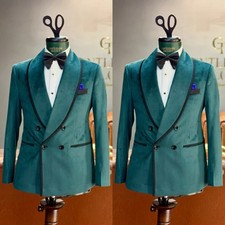 Men Suits Shawl Lapel Prom Formal Wedding Tuxedos Jackets for Party Slim Fit