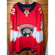 Florida Panthers Sergei Bobrovsky Fanatics Breakaway Home Jersey Mens 2XL