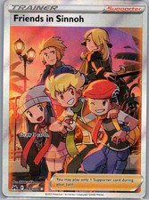 Friends in Sinnoh (Full Art) Ultra Rare SWSH: Crown Zenith 149/159 NM on eBay