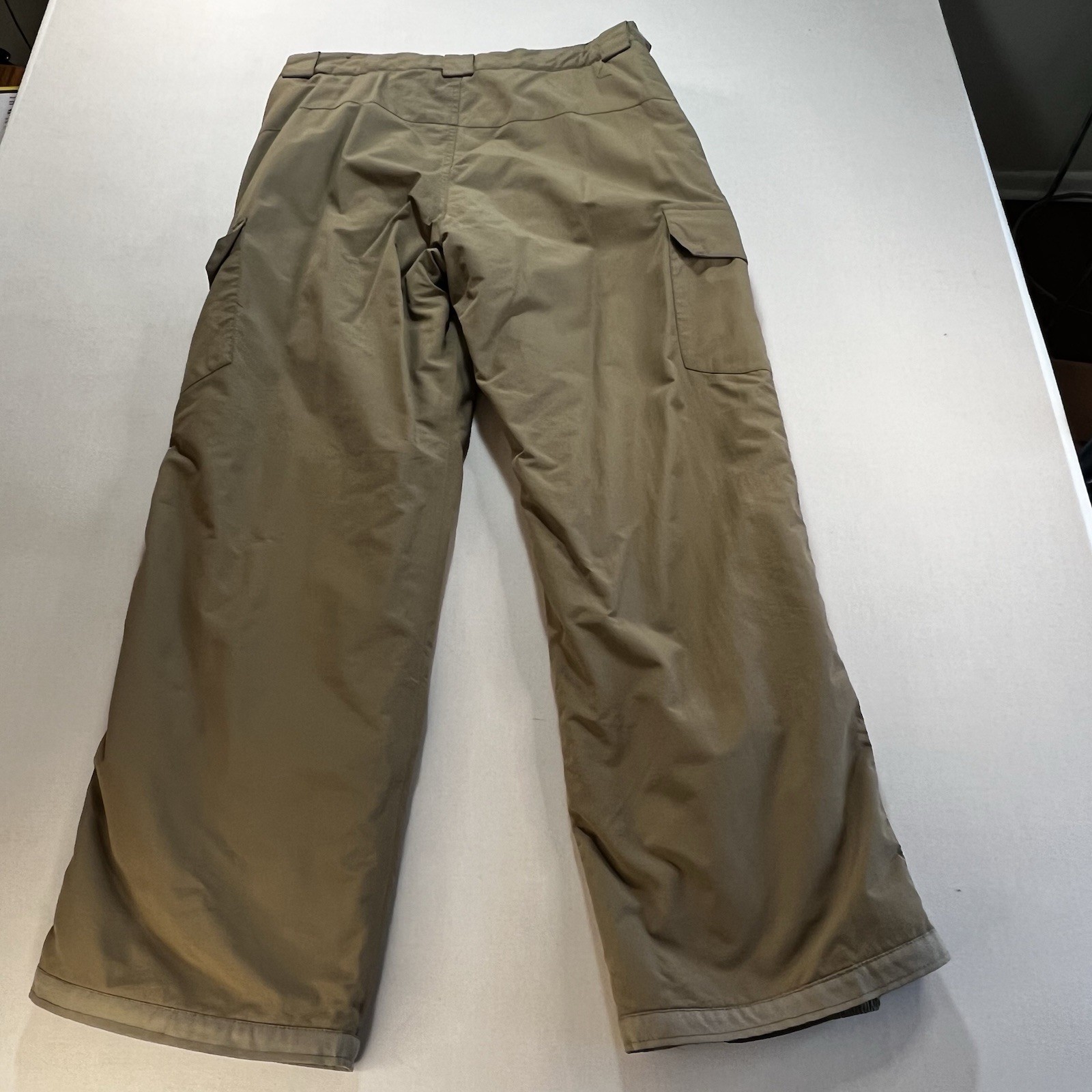 Polar Edge Silver Series Snow Ski Pants Mens XL Beige Windproof Water Resistant