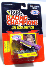 Racing Champions Autographed Bunny Burkett 1:64 Scale Funny Car Diecast