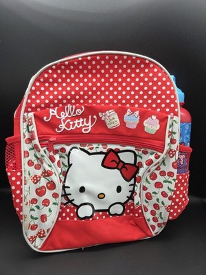 Hello Kitty Sanrio Rucksack + Trinkflasche    | Vintage 2015 | Rot | OVP/Neuwe