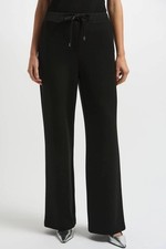 Joseph Ribkoff Drawstring Pull On Wide Leg Pants Size 6