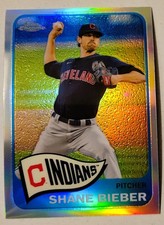 2021 Topps Chrome - 1965 Topps Redux - Shane Bieber - #TH65-20
