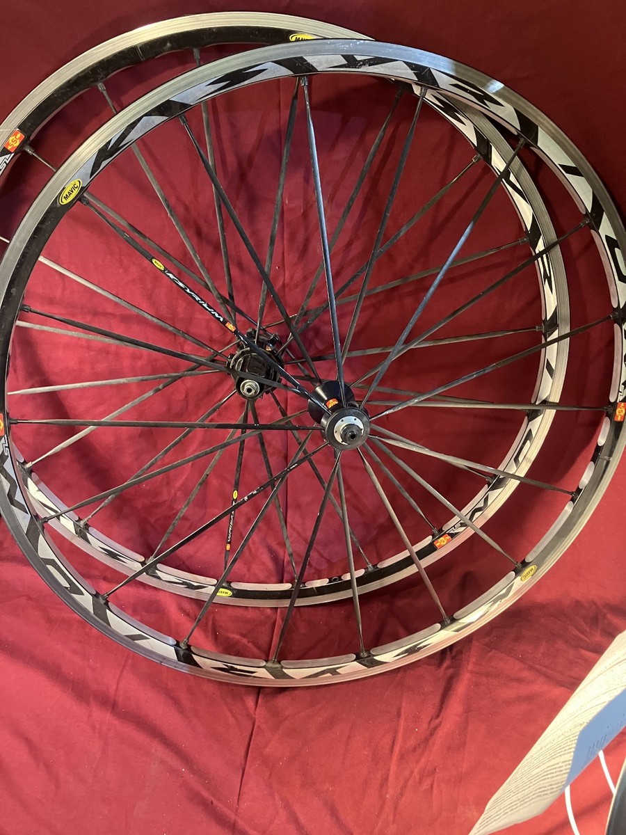 Vintage Mavic Ksyrium SL Road Bike Wheelset G2 10/11 Speed