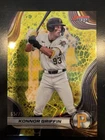 2024 Bowman's Best #TP-25 Konnor Griffin Prospects Yellow Lazer Refractor #/75