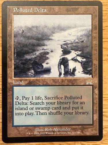 Polluted Delta Onslaught MTG: NM