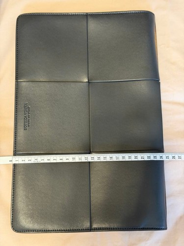 Bottega Veneta Arco Document Case Gray