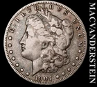 1901-O Silver Morgan Dollar - Scarce  Better Date  No Reserve  #L4937