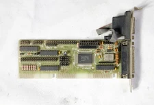 Vintage Generic IDE floppy game serial parallel adapter ISAC11
