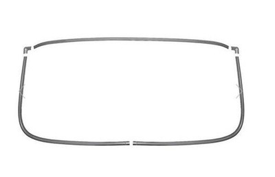 OER C2366 Rear Window Moldings Stainless Steel Polished Chevy Pontiac Set