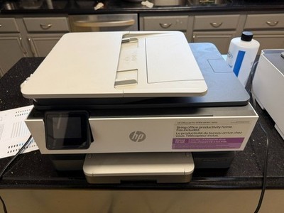HP Office Jet Pro 8135e all-in-one color printer - Full Ink!!! - Never USED!!!!!
