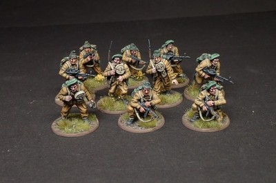 Bolt Action. British Commandos. Painted