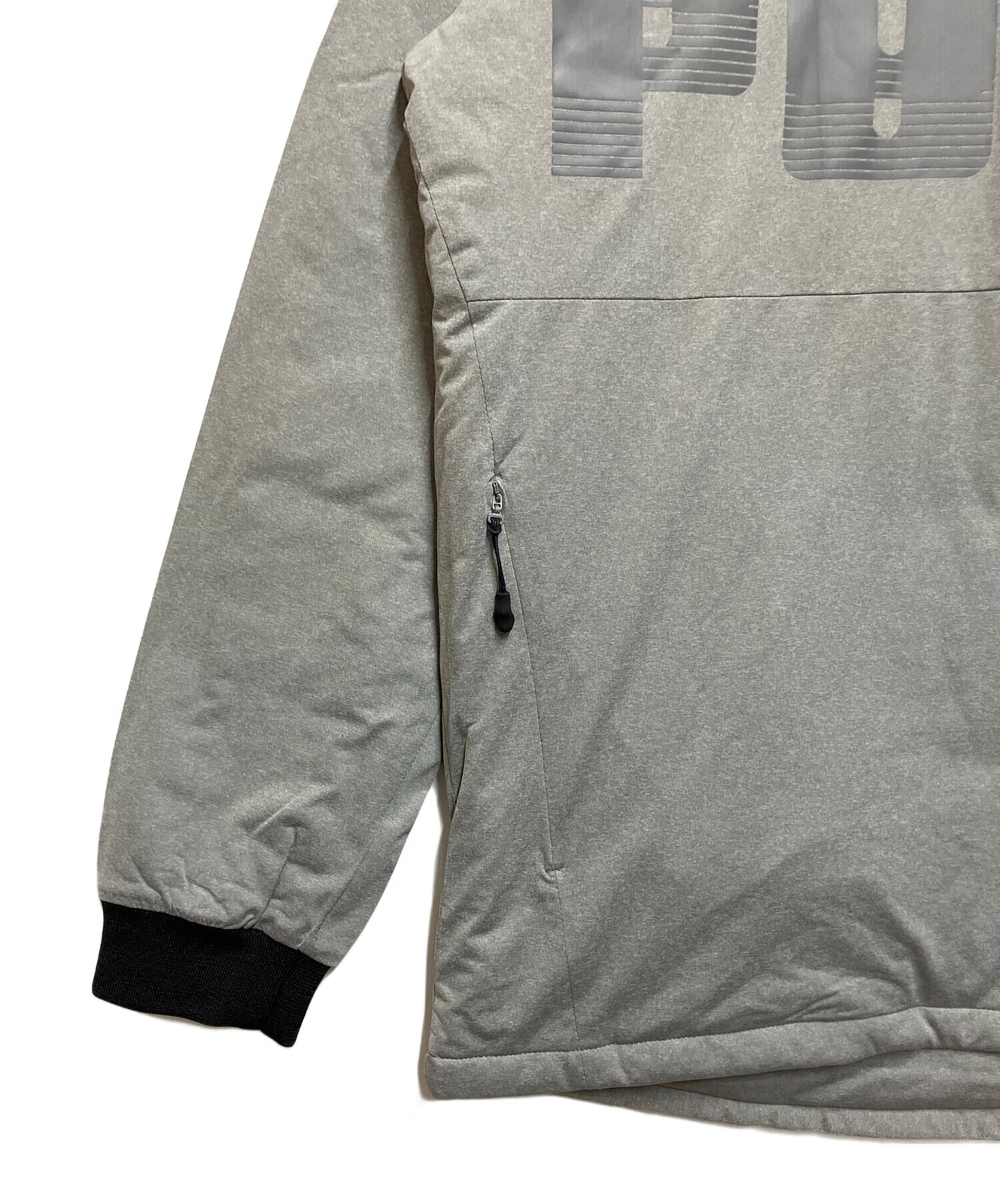 PUMA Quilted Padded Jacket Men's Size XL Light Gray New - product detail image 5