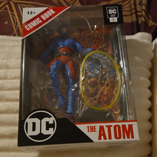 McFarlane Toys DC Page Punchers The Atom Action Figure 12  w  Comic Book
