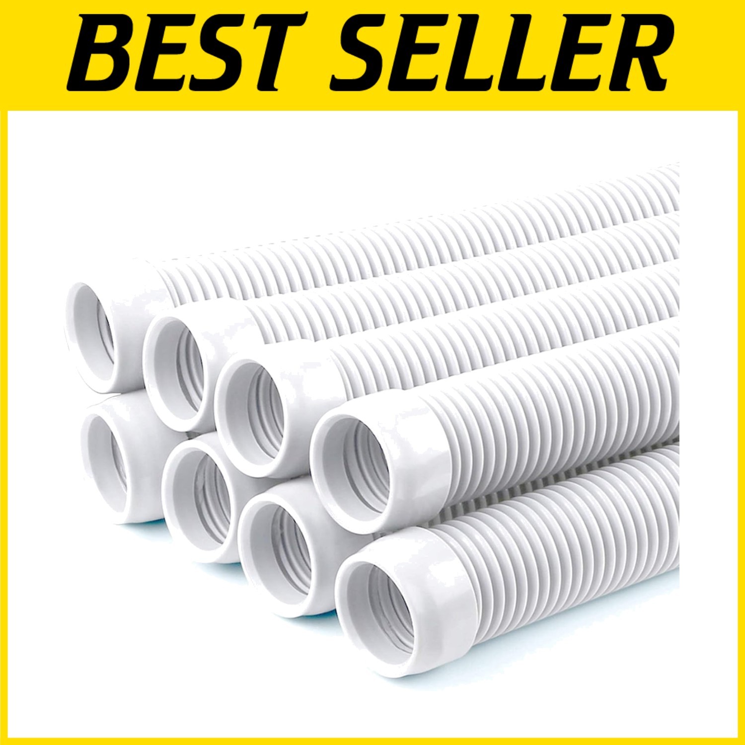 Pool Vacuum Hose Set - 8 Hoses, 1.5” Diameter