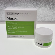Murad Resurgence Retinol Youth Renewal Night Cream travel Size 0.25oz New in Box