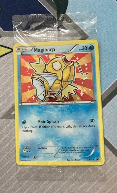 Pokemon Magikarp Target Holo Promo XY143 Black Star Exclusive SEALED