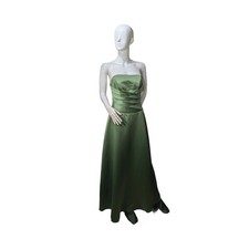 Alfred Angelo Strapless Formal Gown Size: 6 Clover Green Style 6333-Prom, Event