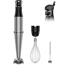 Immersion Blender Handheld 1100W 3 in 1 Corded Stick Hand Blenders for Kitche...