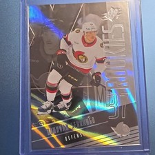 Upper Deck SPx Rookies Donovan Sebrango #108 Silver Rookie NHL Card
