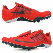 Nike Zoom Celar 5 Men's Size 14 Track Running Spikes Orange Red Gray 629226 614