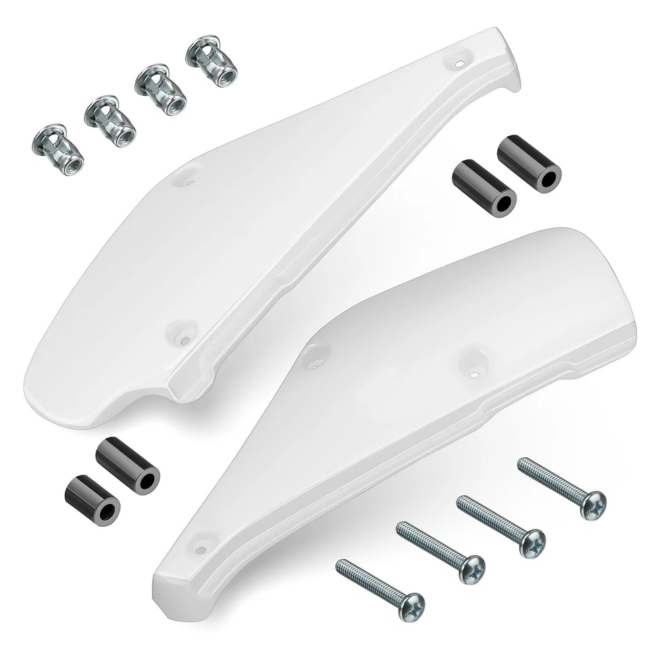 Paneles laterales derecho izquierdo placas cubiertas para Honda 1988 - 1997 1998 1999 2000 XR80R Foto 4 de 4