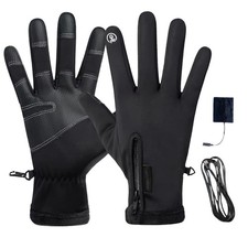 Heated Work Gloves Breathable Hand Gloves Charging Hand Warmer