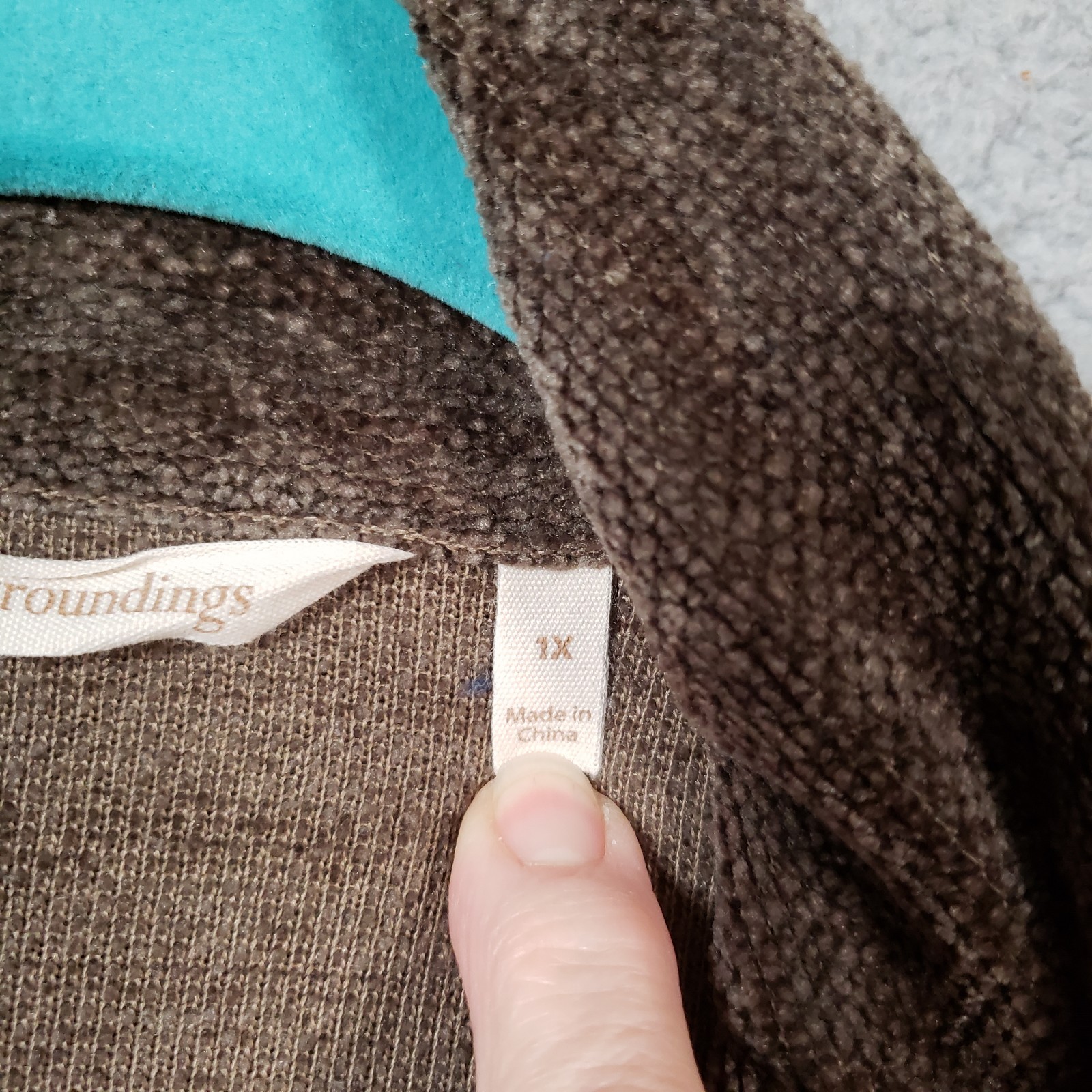 Soft Surroundings Snap Button Pull Over Sweater W… - image 6