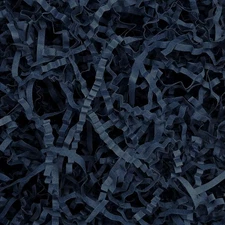 2LB Navy Blue Crinkle Cut Paper Shred Filler Paper Shreds for Basket Fillers ...
