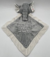 Ganz Jellybean Mini Elephant Blankie Lovey Fairytales Do Come True NWT