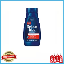 Selsun Blue Medicated Antidandruff Shampoo for All Hair Types, 11 fl. oz. NEW