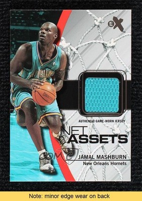 2003-04 Fleer E-X Net Assets Game Used Jamal Mashburn #JM-NAJ READ 1rp1