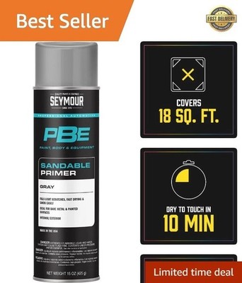 20-67 PBE Gray Primer: Quick Sandable & Excellent Adhesion for Metal