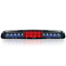 FOR SIERRA SILVERADO DARK SMOKE LENS 3RD LED BRAKE CARGO MOUNT LIGHT DIRECT FIT