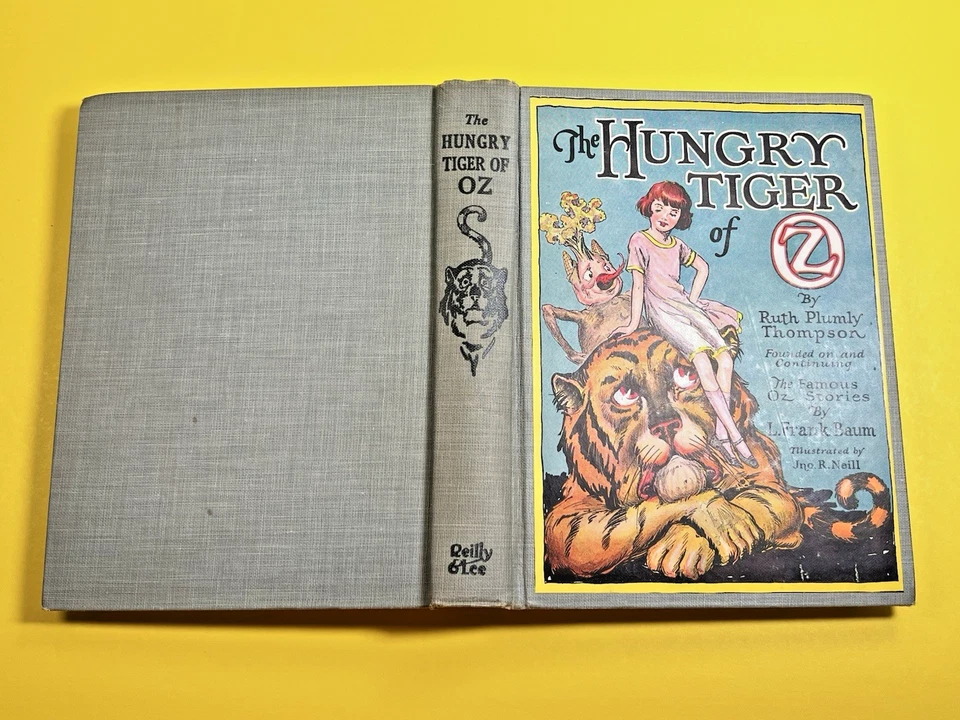 The Hungry Tiger of Oz Ruth Plumply Thompson NO Color Plates L. Frank Baum VG++ — 第 2/4 张图片