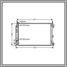 Radiateur Fiat CROMA