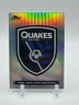 2024 Topps Finest MLS San Jose Earthquakes Team Logo Refractor SP