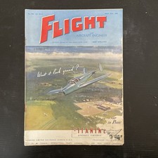 VINTAGE 1940s FLIGHT Plane War Magazine Advert PHOTO Art WW2 Motor Junk Cafe