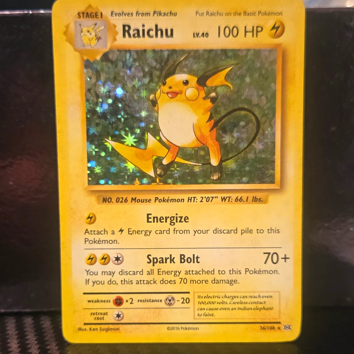 25+ Raichu 36/108 Evolutions for sale | Updated Oct 2026
